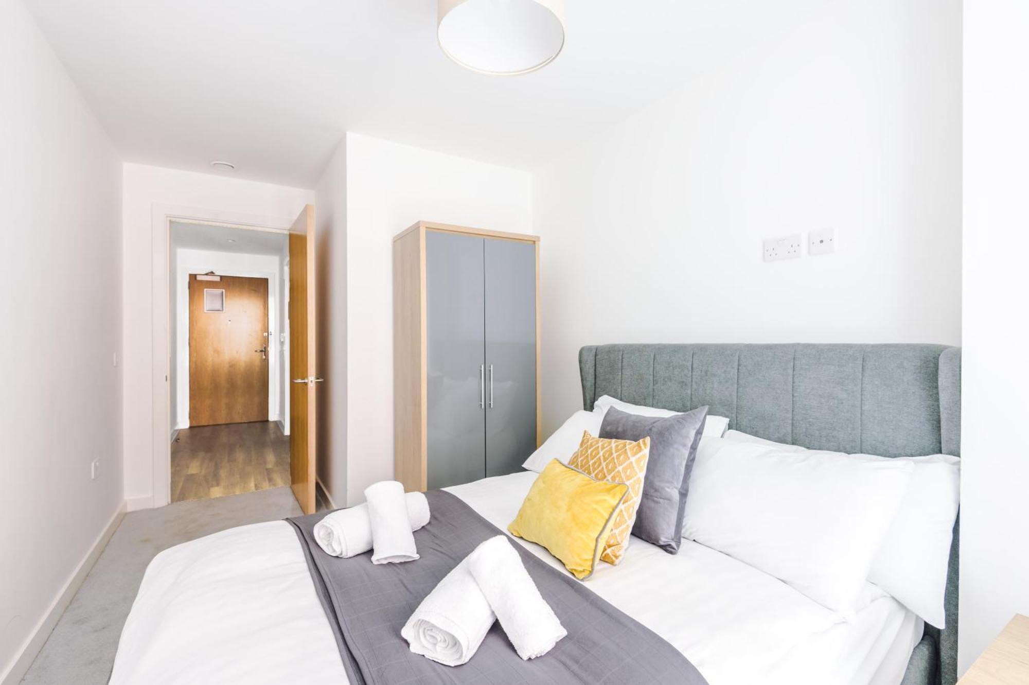 Hilltop Serviced Apartments- Northern Quarter Manchester Bilik gambar