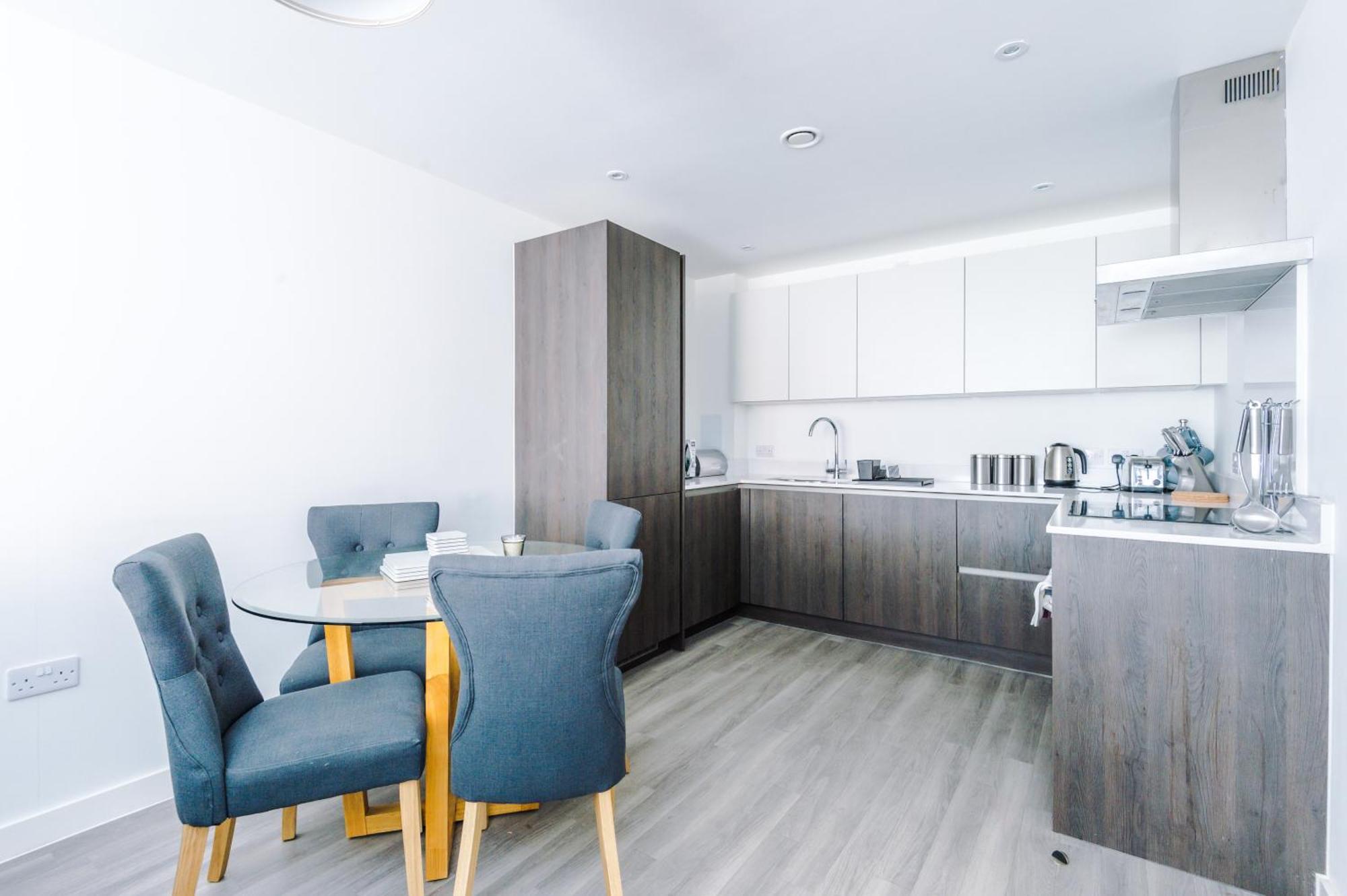 Hilltop Serviced Apartments- Northern Quarter Manchester Bilik gambar