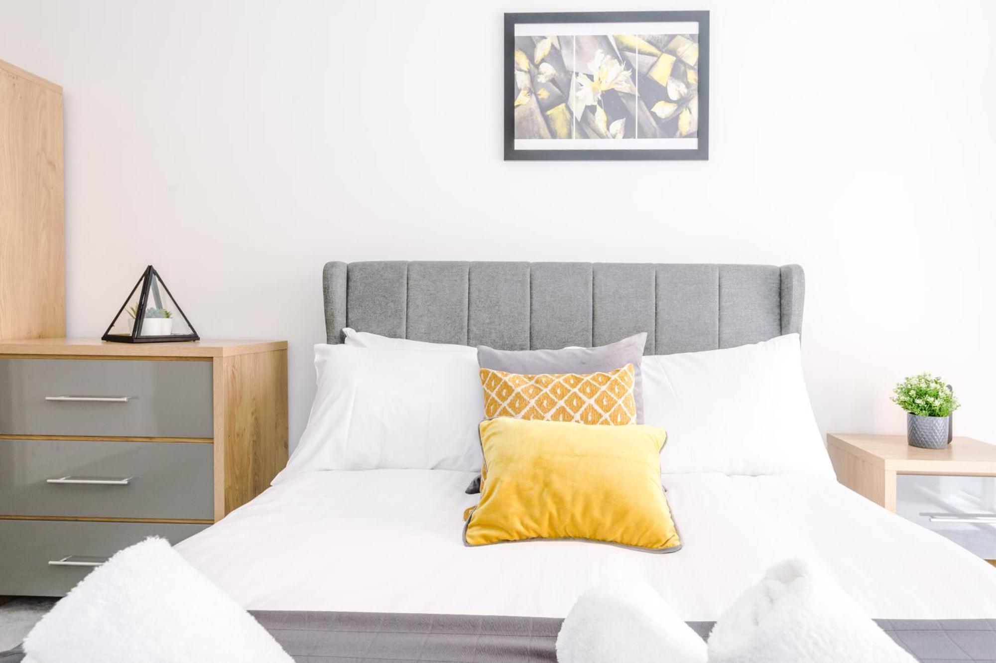 Hilltop Serviced Apartments- Northern Quarter Manchester Bilik gambar