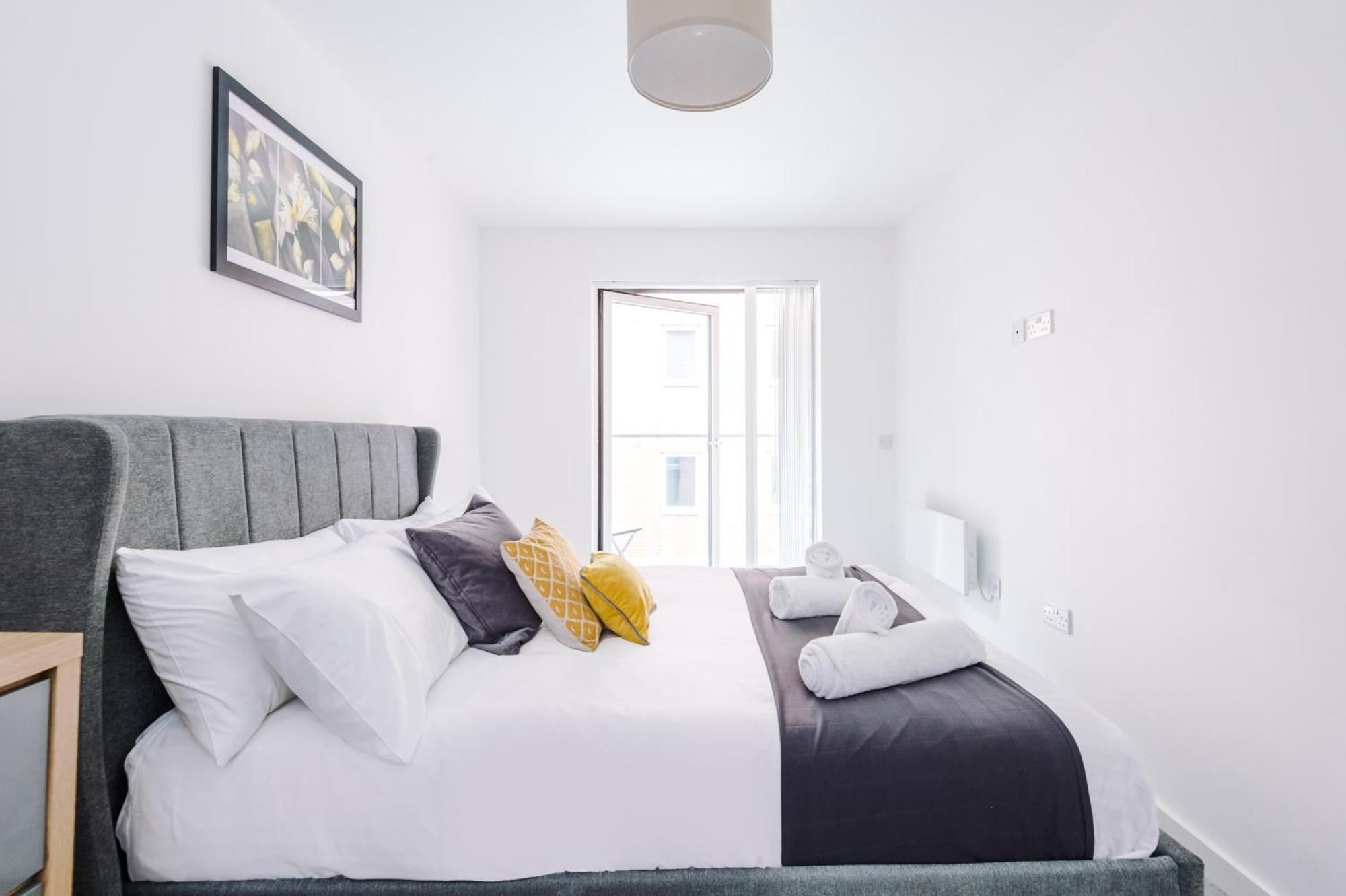 Hilltop Serviced Apartments- Northern Quarter Manchester Bilik gambar